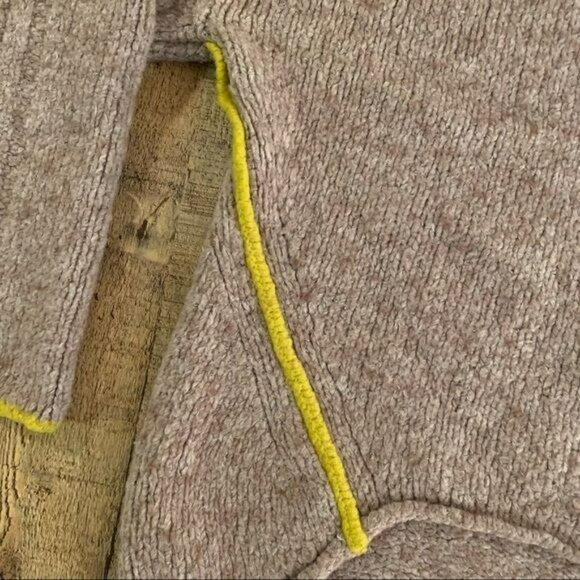 Moth womens oversized high low long sleeve turtleneck sweater - XS - Picture 9 of 11